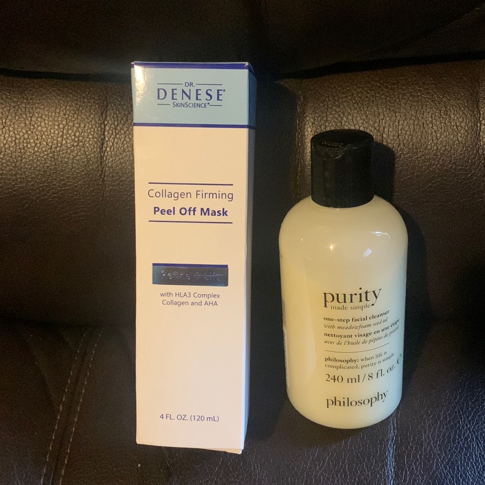 Dr Denese Collagen Firming Peel Off Mask - comes with FREE Purity Cleanser